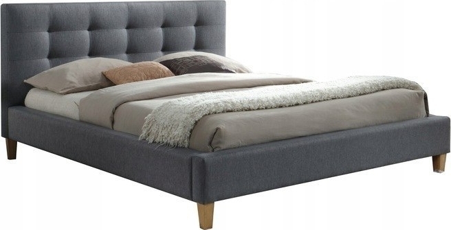 Kinsey sängram 140x200 cm - Grå Kinsey sängram 140x200 cm - Grå