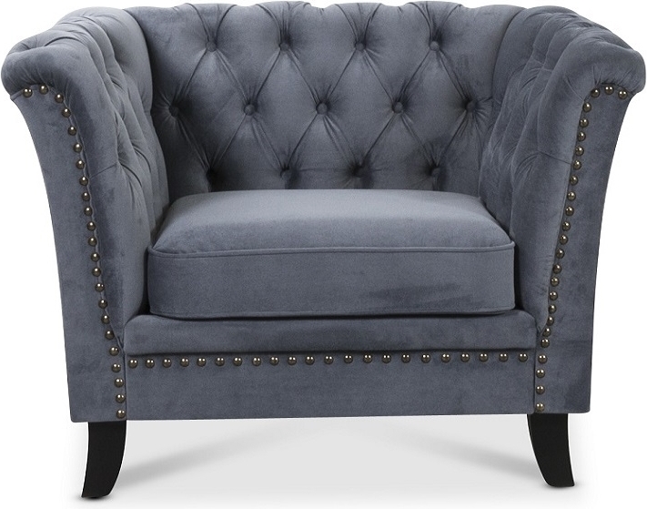 Milton Chesterfield f�t�lj - Gr�