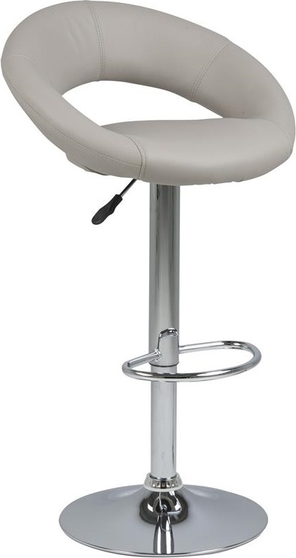 Plump barstol - Beige PU