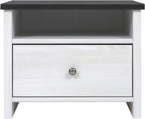 Salvador s�ngbord - Vit/svart