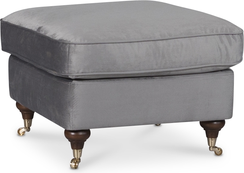 Howard Watford Deluxe fotpall i gr� sammet
