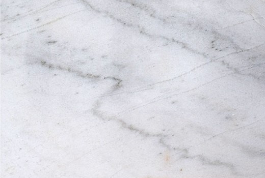 Vit marmorsten 110x35 cm