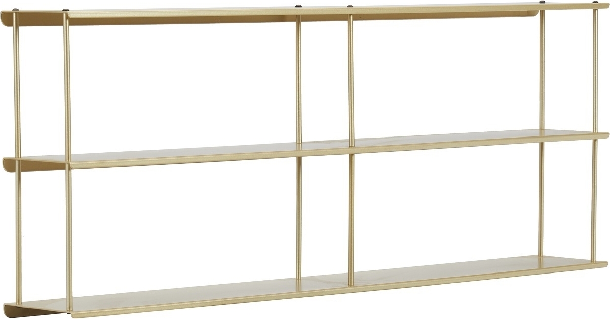 Elliot vägghylla i mässing Elliot vägghylla i mässing