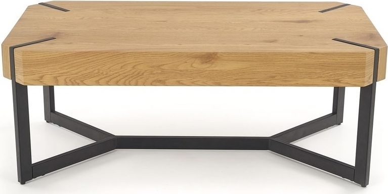 Alana soffbord 110 x 60 cm - Ek/svart