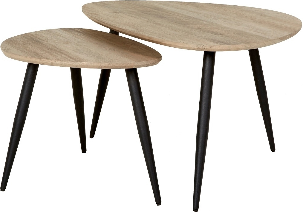 Smokey satsbord 90x60 | 60x40 cm - Grå/svart Smokey satsbord 90x60 | 60x40 cm - Grå/svart