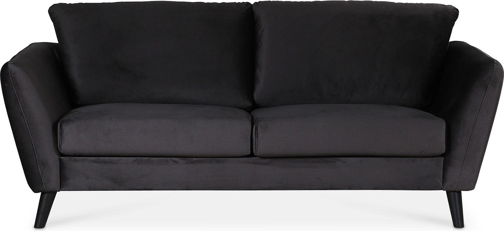 Country 3-sits soffa - Antracitgr� (sammet)