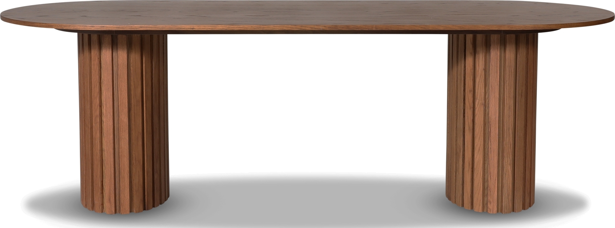 PiPi ovalt matbord 240 cm - Valn�t