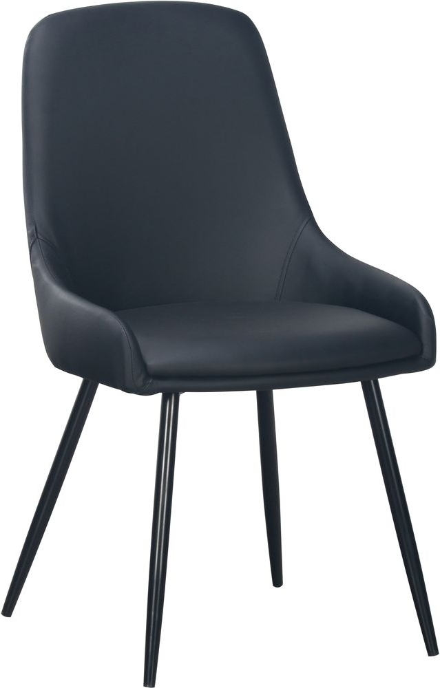 Theo stol - Svart PU + M�beltassar