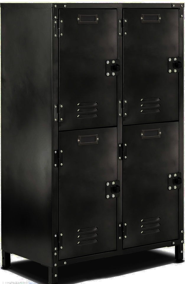 Volume sk�p i metall med fyra d�rrar