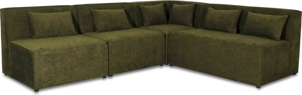 Modular gr�n h�rnsoffa