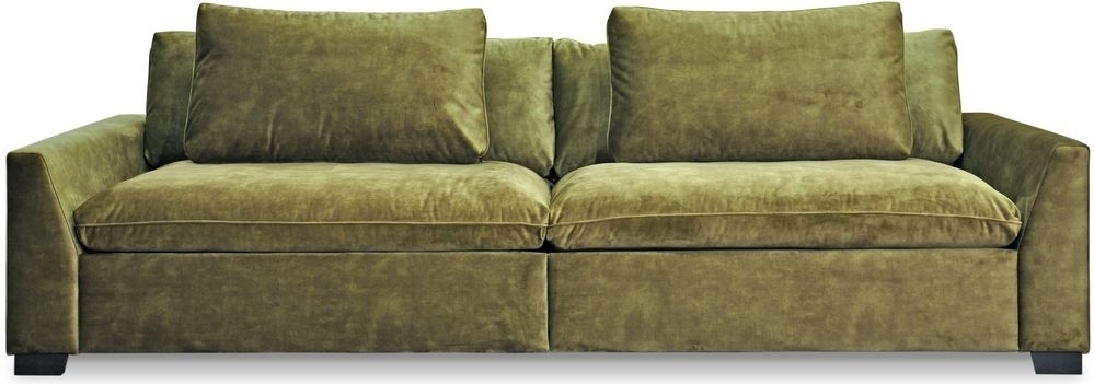 Soffa Gabby - Mossgr�n Sammet