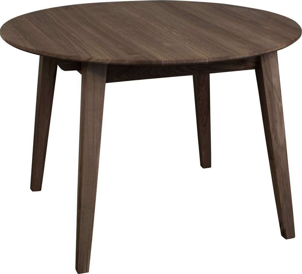 Matbord Genova f�rl�ngningsbart 110-160x110 cm brunoljad ek + M�beltassar