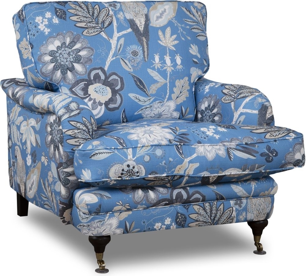 F�t�lj Howard blommigt tyg bl�