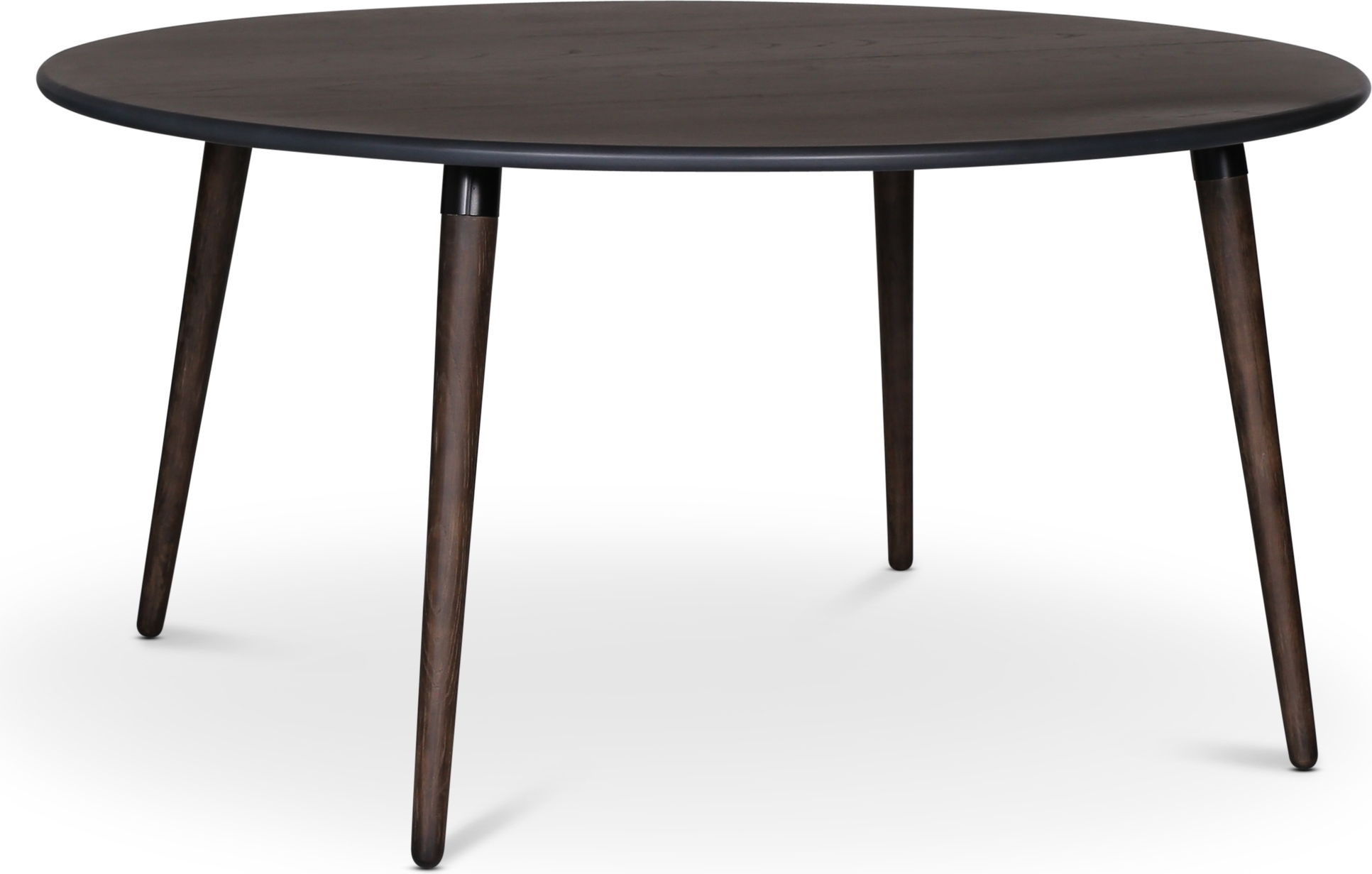 Omni runt matbord i smoked oak �150 cm + Reng�ring f�r m�bler