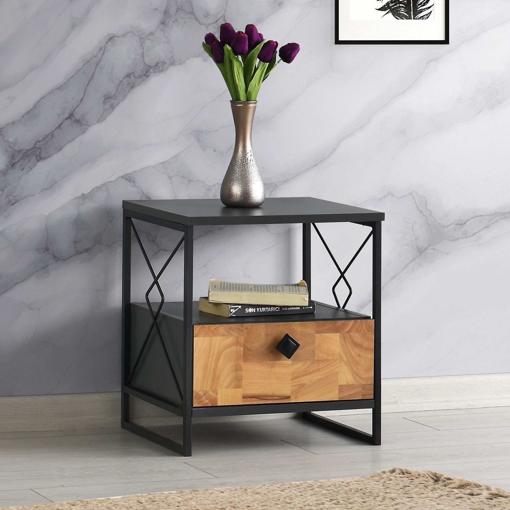 Alt s�ngbord - Antracit