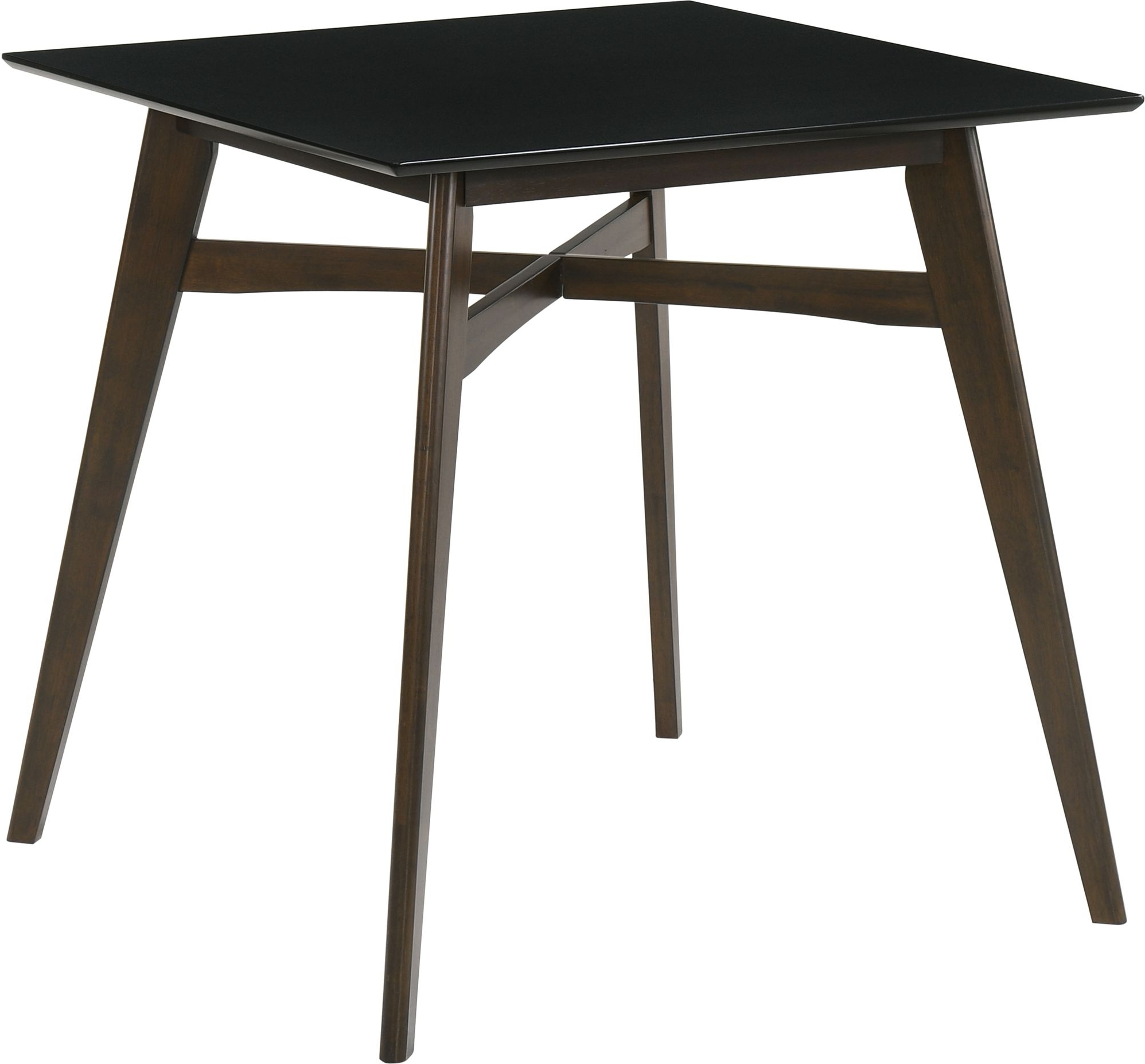 Florence barbord 90x90 cm - Valn�t/svart