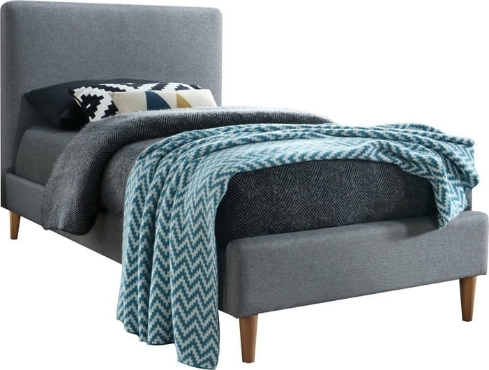 Acoma sängram 90x200 cm - Grå Acoma sängram 90x200 cm - Grå