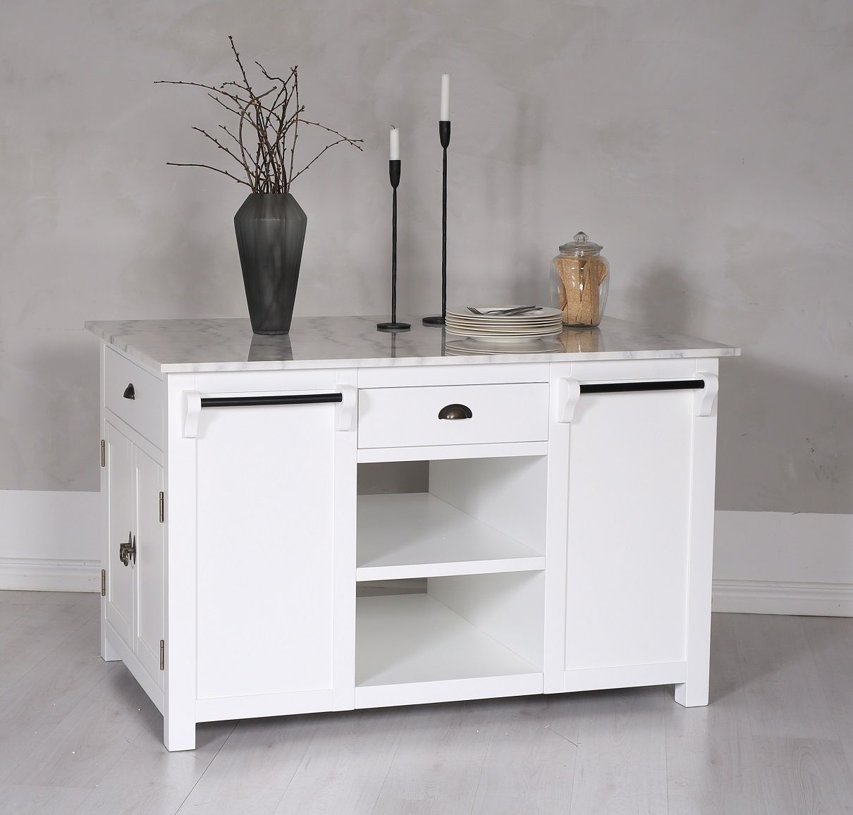 Heritage k�ks� med vit marmorskiva