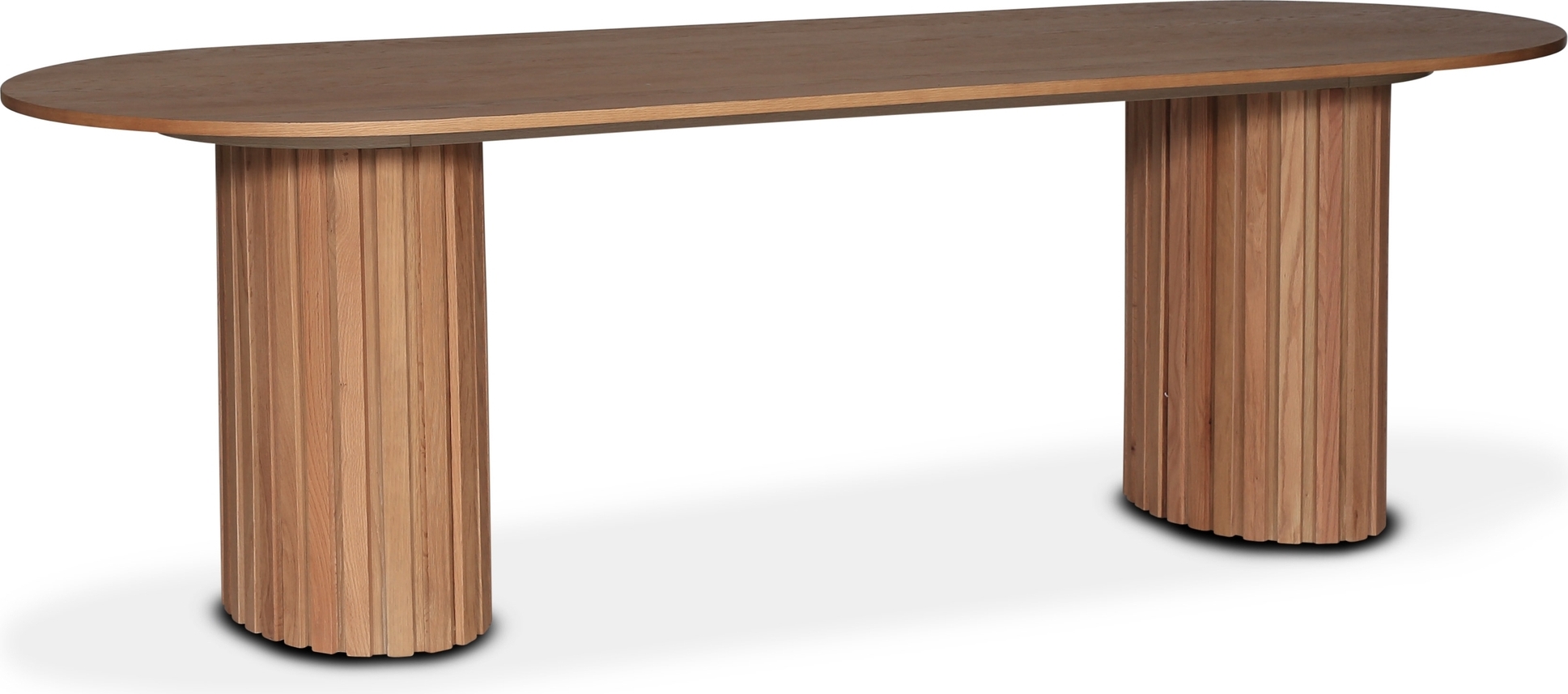 PiPi ovalt matbord 240 cm - Oljad ek