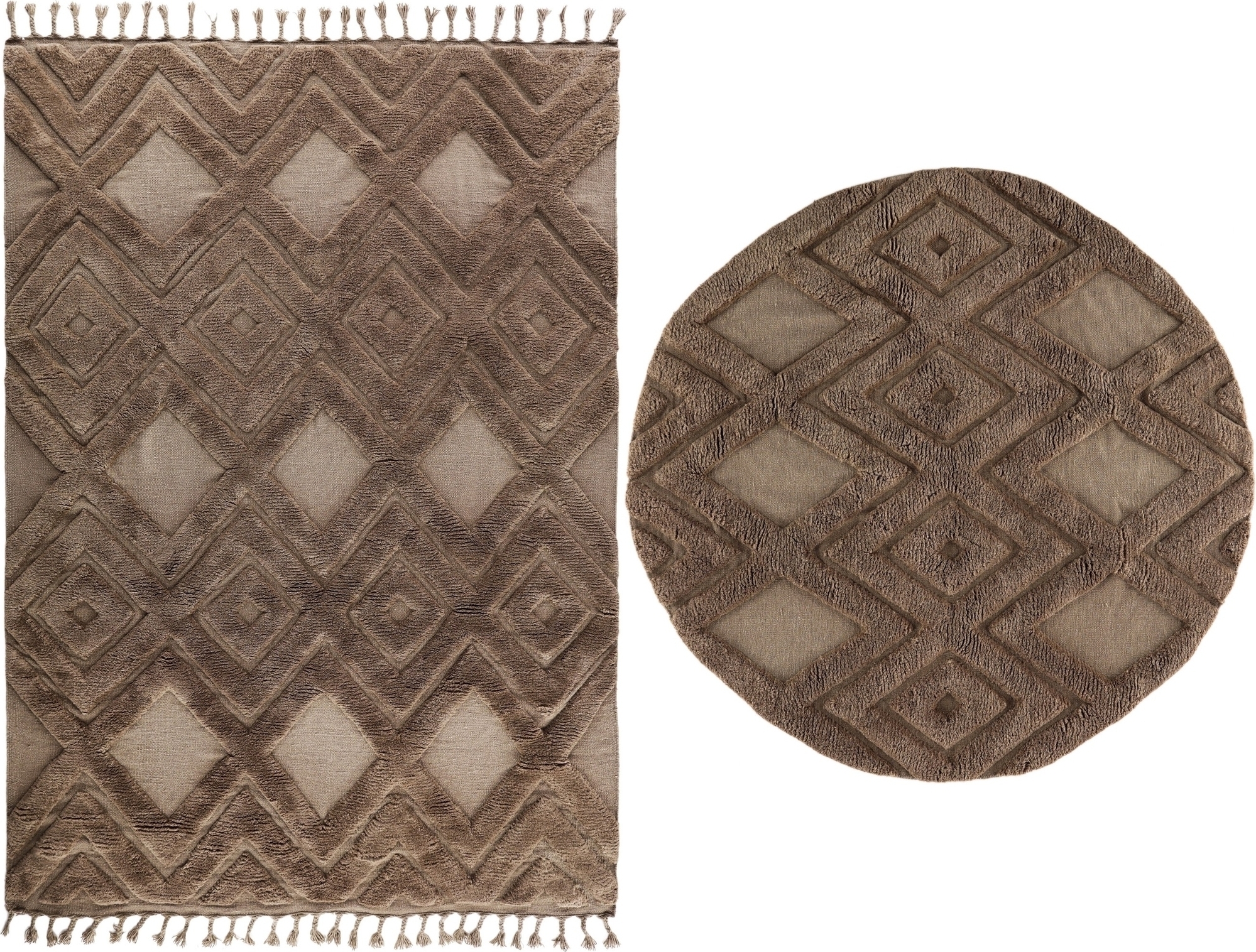 Dahlia ullmatta - Mrkbrun