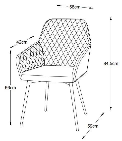 Florida Fauteuil in olijfgroen fluweel Florida Fauteuil in olijfgroen fluweel