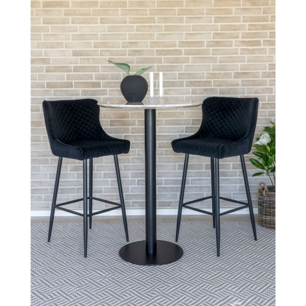Barstol svart sitthöjd 75 cm Barstol svart sitthöjd 75 cm