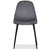 Carisma stol i grå sammet med svarta ben + Fläckborttagare för möbler