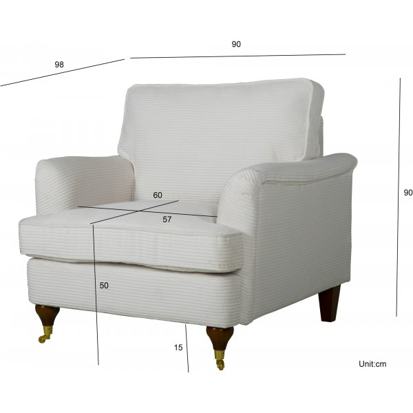 Howard Watford Deluxe ftlj - Beige manchester