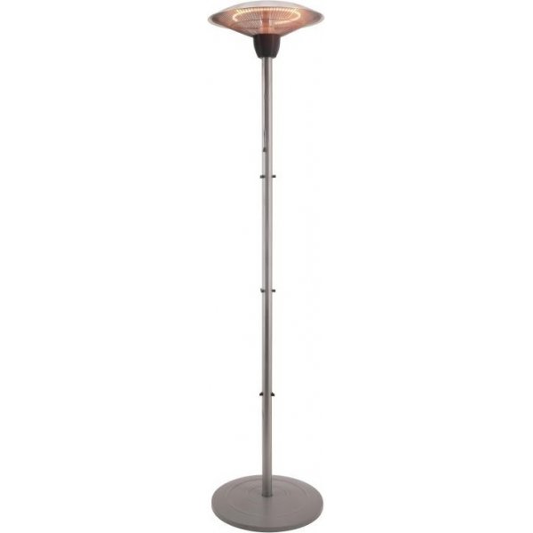 Heater terrassvrmare rund - Silver