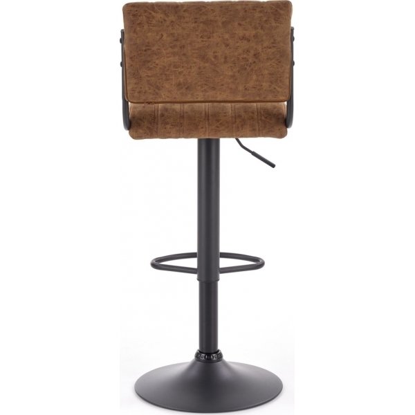 Hester barstol i brun vintage PU + Fläckborttagare för möbler Hester barstol i brun vintage PU + Fläckborttagare för möbler