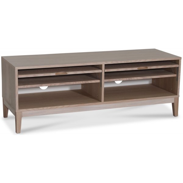 Borgholm TV-bänk small - Whitewash Borgholm TV-bänk small - Whitewash