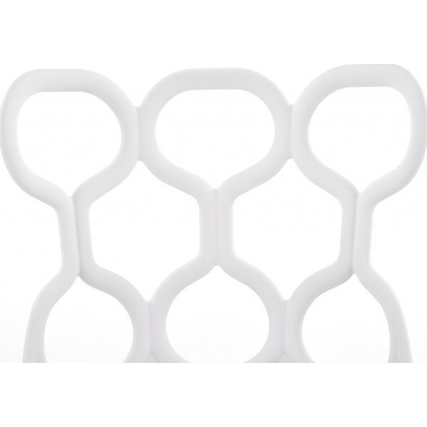 Vernon matstol - Vit/grå/Trä Vernon matstol - Vit/grå/Trä