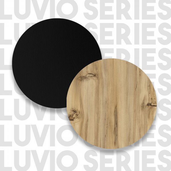 Luvio dressoir 32 - Eiken/zwart Luvio dressoir 32 - Eiken/zwart