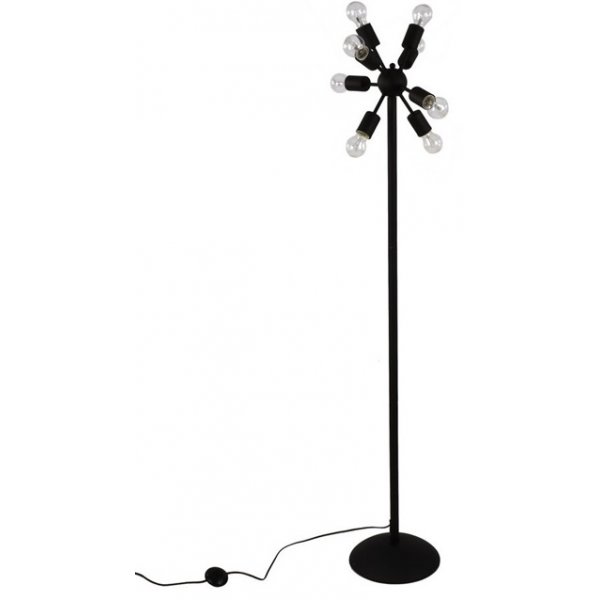 Golvlampa Strla - Svart