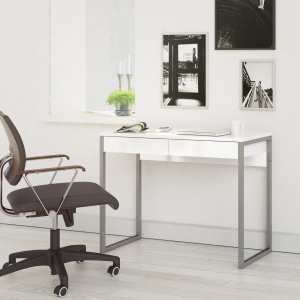 Bureau Function Plus 101,6 x 40 x 76,5 cm - Blanc