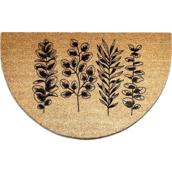 Diza drrmatta Beige/svart - 40 x 75 cm