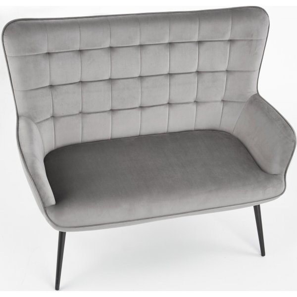 Canapé Ingeborg - Gris et noir Canapé Ingeborg - Gris et noir