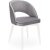 Fauteuil Lungo - Gris/blanc