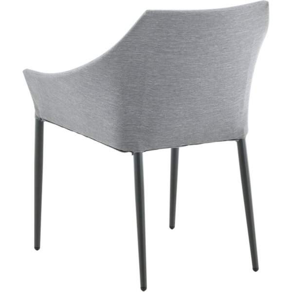 Chaise de salle à manger Spoga - Noir/Gris foncé Chaise de salle à manger Spoga - Noir/Gris foncé