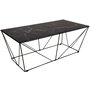 Cube Soffbord - Glas/svart