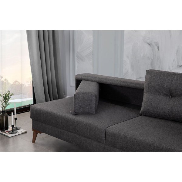 Oslo hrnsoffa - Antracit