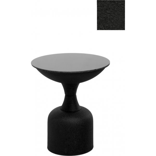 Chalice sidobord 46 cm - Svart Chalice sidobord 46 cm - Svart