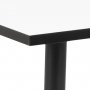 Wilma matbord 120 cm - Vit/svart