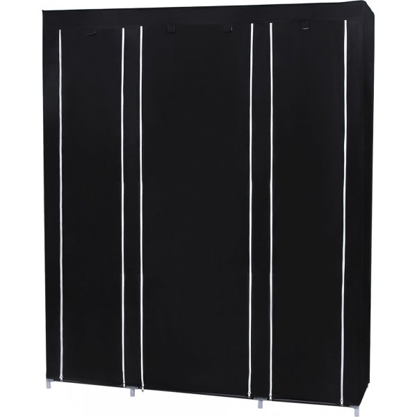 Armoire Prescott 150 x 175 cm - Noir Armoire Prescott 150 x 175 cm - Noir