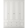 Inci kledingkast 140 x 50 x 210 cm - Wit