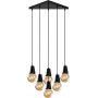 Tess taklampa 6471 - Svart