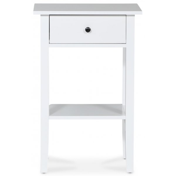 Kate sängbord med låda - Vit + Fläckborttagare för möbler Kate sängbord med låda - Vit + Fläckborttagare för möbler