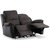Enjoy Hollywood reclinersoffa - 2-sits (el) i antracit microfibertyg + Flckborttagare fr mbler