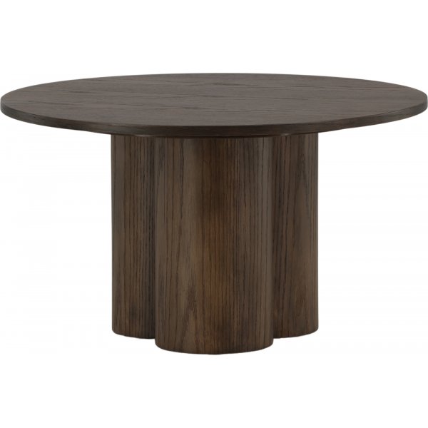 Table basse Ø80 cm en daim - Olivia Table basse Ø80 cm en daim - Olivia