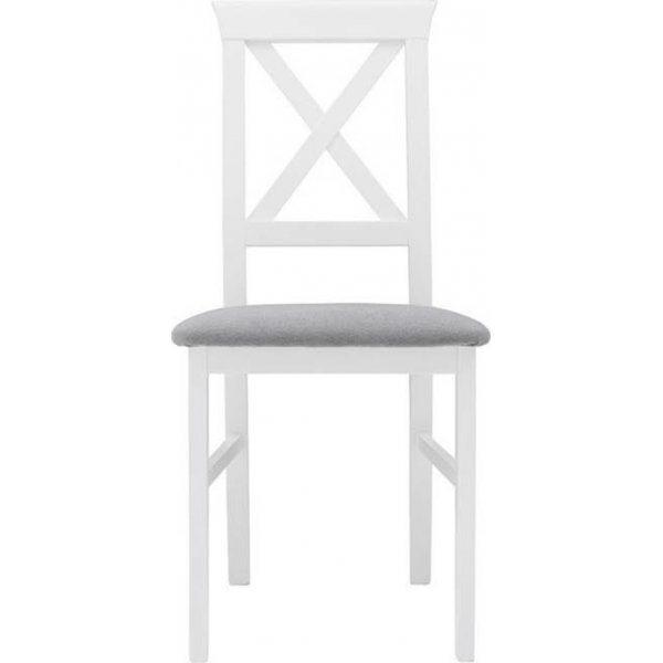 Chaise de salle  manger Allan - Gris/blanc